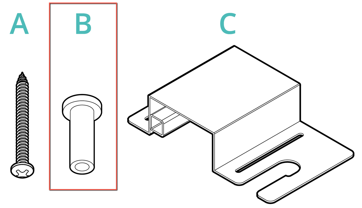 Replacement Sleeve/Peg